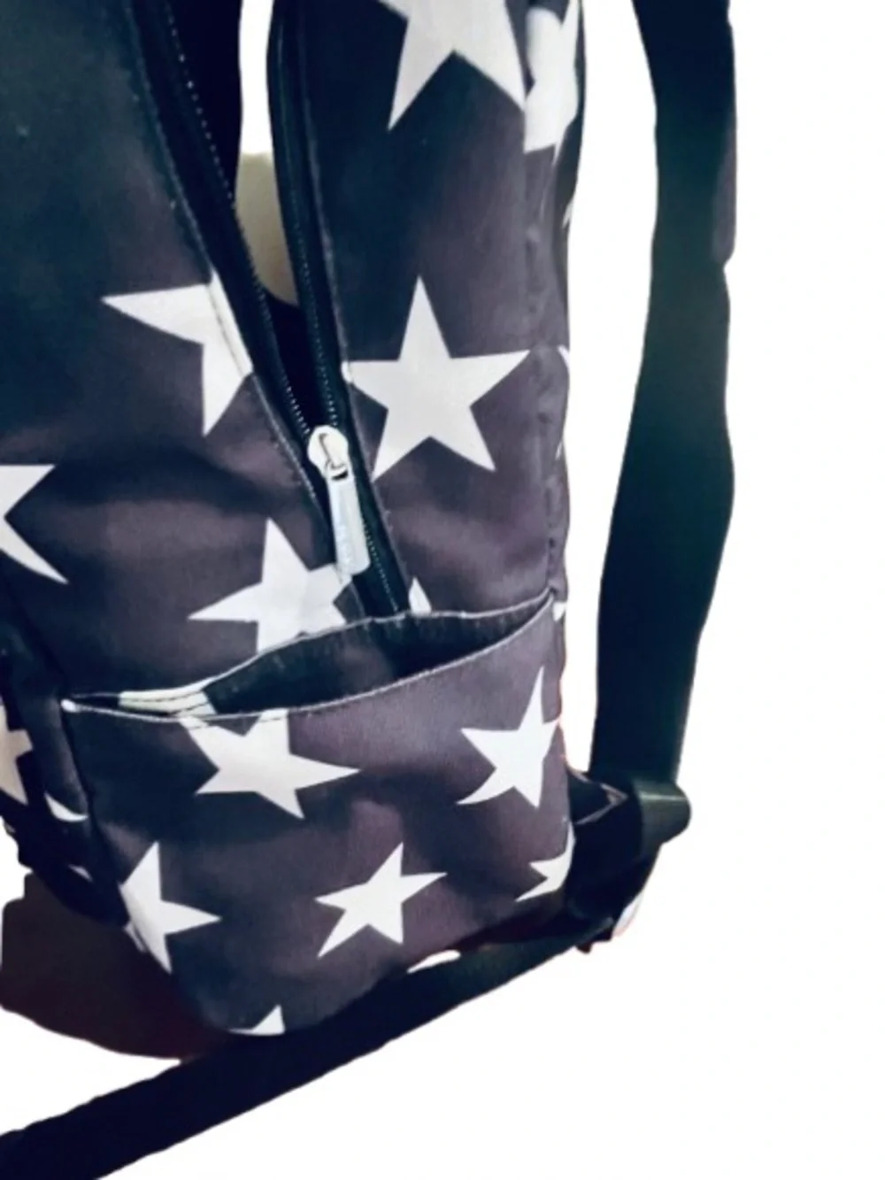 Top Trenz- Canvas Star Navy/White Backpack